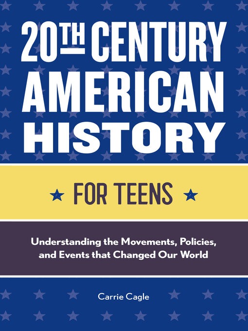 Cover image for 20th Century American History for Teens